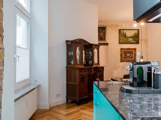 Dreamlike 3-room oasis with exclusive garden in central location of Neukölln