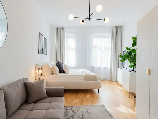 Modern Furnished 2-rooms apartment with work space in Wedding district, Berlin - Amsterdam Apartments for Rent