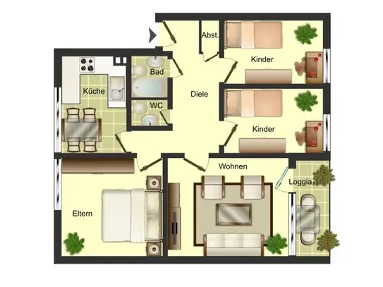 Demnächst frei! 4-Zimmer-Wohnung in Kreuztal