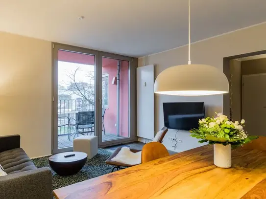 Modern, bright and quiet flat "St. Moritz" with balcony, Berlin - Amsterdam Apartments for Rent