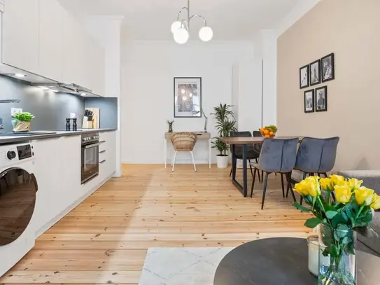 Modern, freshly renovated 2 room apartment with the best connection in Prenzlauer Berg