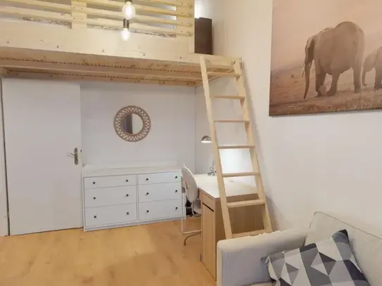 Comfy studio close to U Osloer Straße metro station