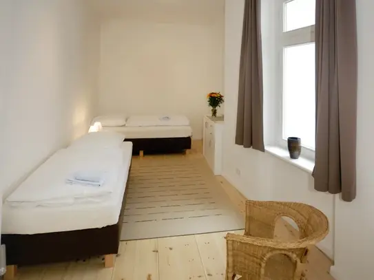 3 room apartment in Kollwitzkiez for up to 6 people