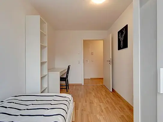 SHARED FLAT: Cute and bright studio with nice city view