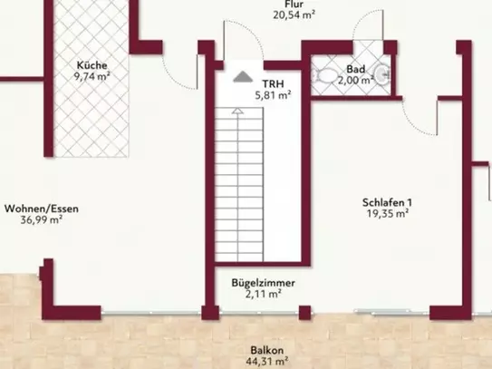 AS-Immobilien.com Kleinanzeige +++ große 4 Zimmer-Dachgeschossetage in stadtnaher Wohnlage +++