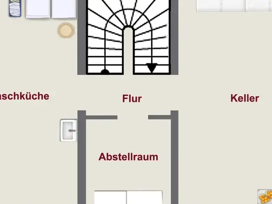 Troisdorf Zentrum: Modernes Reihenendhaus in Zentrumsnähe mit zwei Terrassen und Garten.