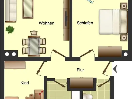 3-Zimmer-Wohnung in Neunkirchen Salchendorf