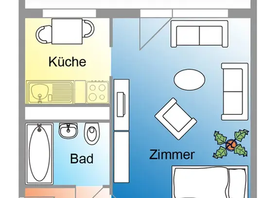 Ideal als erste eigene Wohnung mit Balkon!