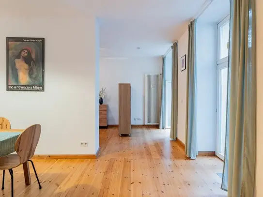 2 Room Apartment fully furnished in Fhain with small Garden, Berlin - Amsterdam Apartments for Rent