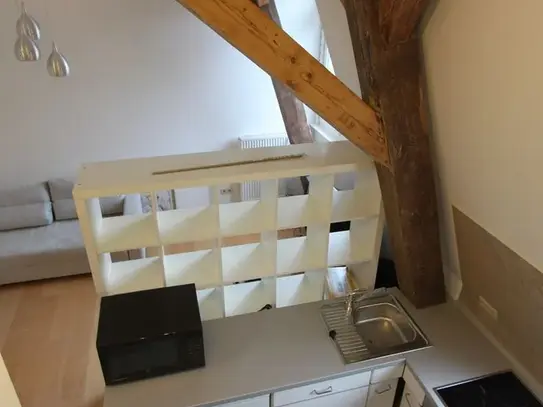 Furnished 2 room attic apartment with fitted kitchen in Erlangen, Erlangen - Amsterdam Apartments for Rent