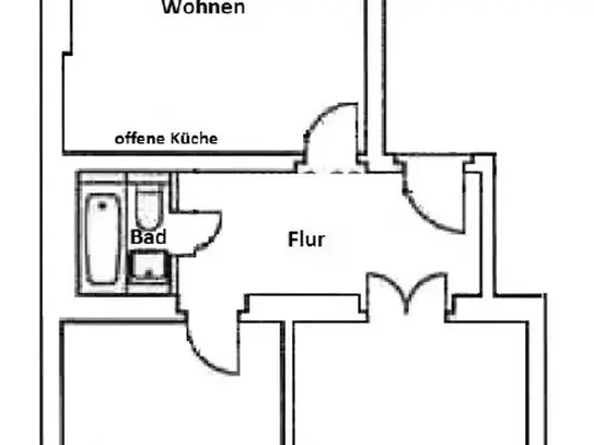 Kulturgenuss um die Ecke - Helle 3-Zimmerwohnung mit 2 Balkonen in der Altstadt