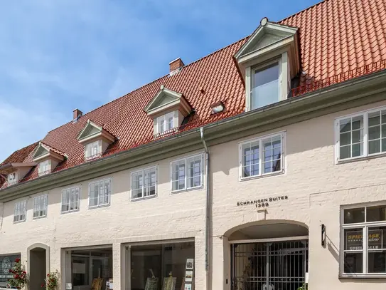 Nice renovated apartment in a listed building from 1389 in the old town of Lüneburg