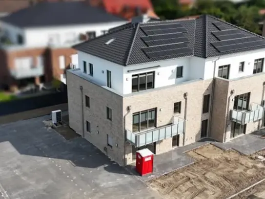 Wildeshausen:
Neubau 2-ZKB, 1. OG MITTE, 69 m² Wohnfläche mit EBK