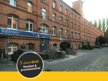 Zwei Arbeitsplätze in altem Fabrikgebäude mitten in Berlin-Moabit - All-in-Miete