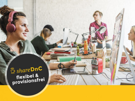 Coworking Büro Gemeinschaftsbüro Arbeitszimmer - All-in-Miete