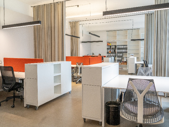 Schreibtische, Workspace und Team Office im Loft - All-in-Miete