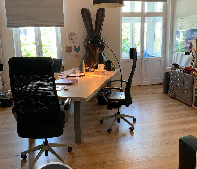 Bürogemenschaft in Altbauwohnung Nähe Potsdamer Platz - All-in-Miete