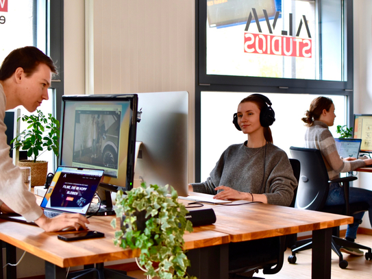 Open Space Arbeitsplätze direkt am Eugensplatz - All-in-Miete