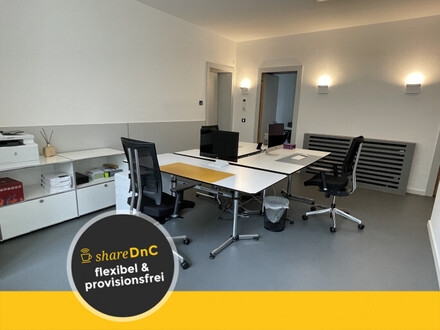 Freie Büro-Arbeitsplätze in saniertem Altbau - All-in-Miete
