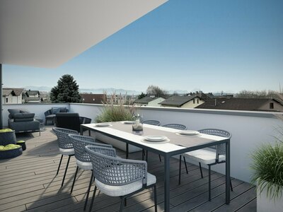 Sattledt, Hauptstraße - Dachterrassenwohnung - hochwertige Standardausstattung - Überzeugen Sie sich selbst! - NEU