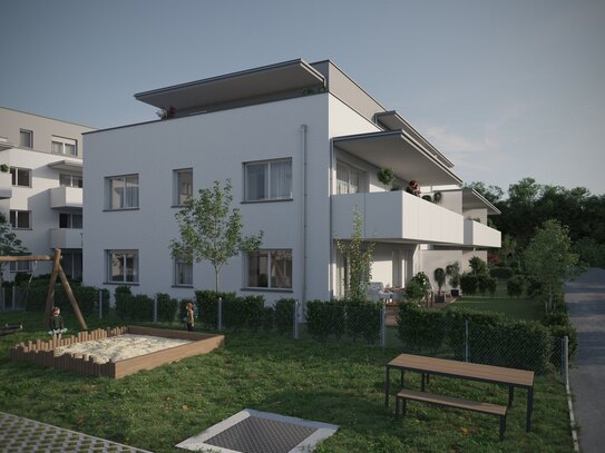 Neubau - Sattledt, Hauptstraße - Erdgeschoßwohnung mit Terrasse und Eigengarten im Zentrum - jetzt informieren!