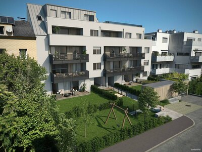 LINZ-AUBERG - Helle 4 ZI-Gartenwohnung mit großzügiger Terrasse inkl. TG-Stellplatz!