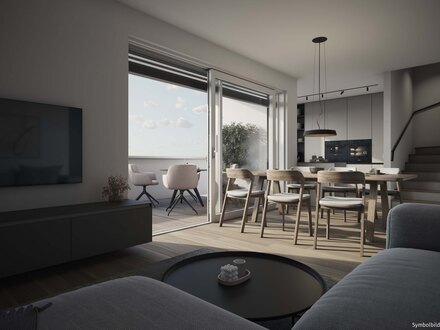 Linz | Urfahr - Wohnen am Fuße des Aubergs- Neubau mit Tiefgarage - großzügiger Balkon