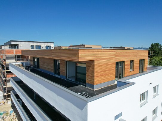 Ihre Dachterrasse: der Ort für unvergessliche Moment - einzigartige Dachgeschoßwohnung in Leonding mit großzügiger Terr…