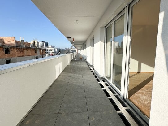 Moderne 2 Zimmerwohnung mit Balkon u. Stellplatz in Leonding - Erstbezug!