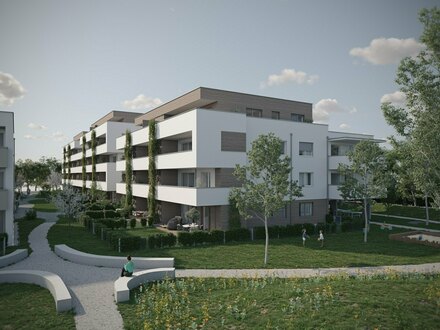 Eigentum, Komfort und Stil vereint - Leonding | Herderstraße - Traumhafte Wohnung mit Eigengarten - Fernwärme | PV-Anla…