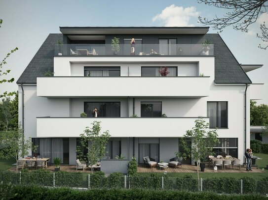 Schöne 3 Zimmer-Gartenwohnung mit großer Terrasse - TG-Stellplatz inklusive!