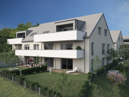 Hellmonsödt - großzügiger Balkon - Neubau - werthaltige Ziegelmassivbauweise in Niedrigenergiestandard