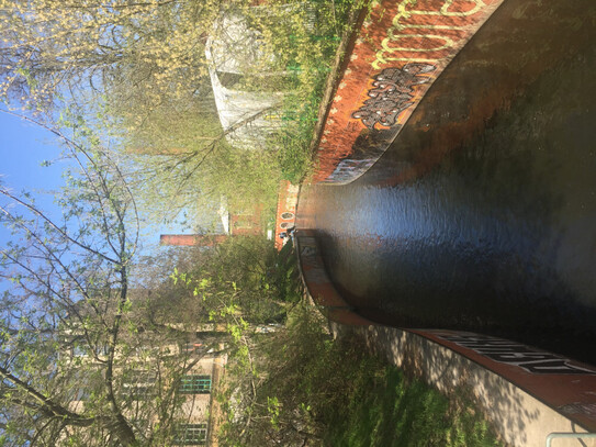 Bright, high celling, garden view, Mitte