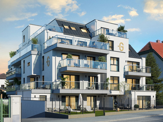 "Die Top Ten": Stilvolle 3-Zimmer-Eigentumswohnung mit 86 m² plus 15 m² Terrasse bei der U1 Kagraner Platz