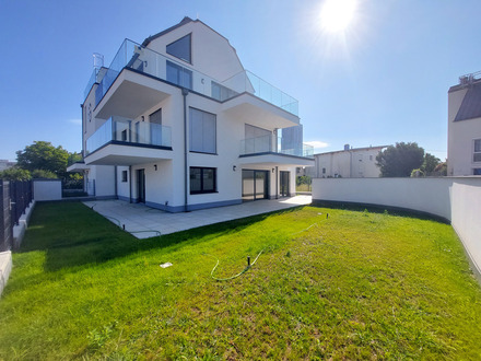 Viel Platz für ganz viel Familie. Großzügige 5-Zimmer Gartenwohnung in bester Lage. 200m von der oberen Alten Donau ent…