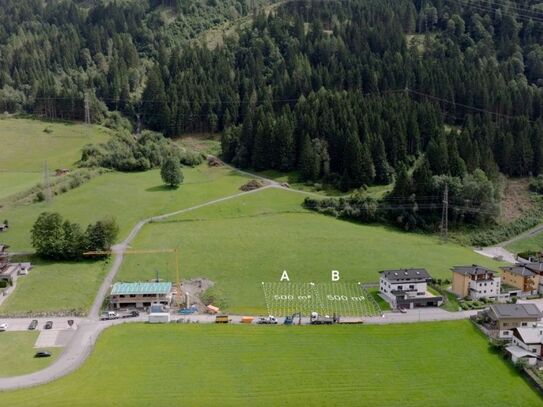 Sonniges Baugrundstück (A) in Kaprun ? zentrumsnah und ruhig