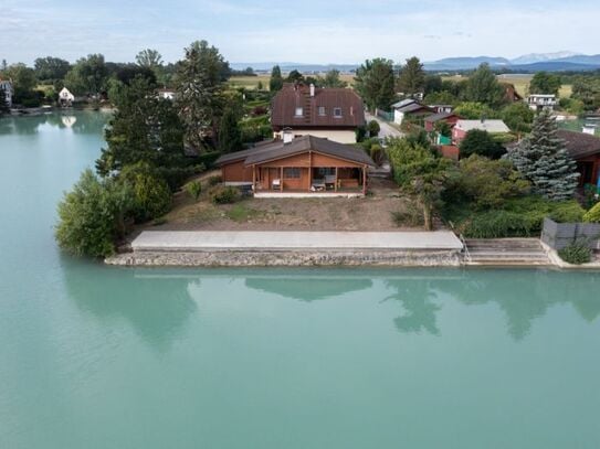 Seegrundstück mit 2 Wasserfronten