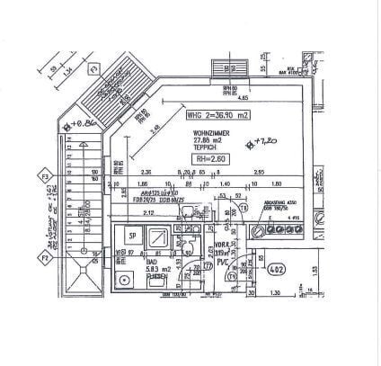 1-Zimmer-Wohnung, Top 2