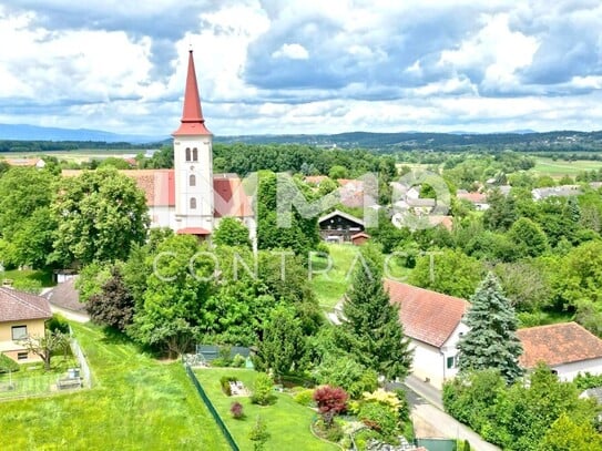 RESERVIERT! Baugrund mit viel Wiesengrund, auf sonniger Anhöhe mit herrlichem Ausblick und Ruhelage