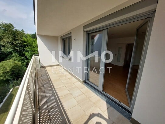 Neuer Preis! Erstbezug - 3 Zimmer mit Loggia 
mit Grünblick mitten im Zentrum - Mietkauf