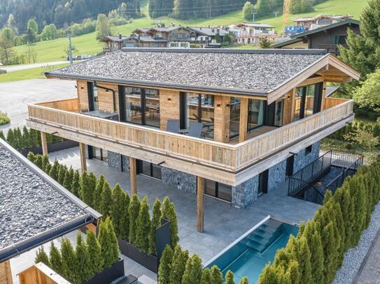 Neubauchalet mit Pool & Kaiserblick - Ski in / Ski out