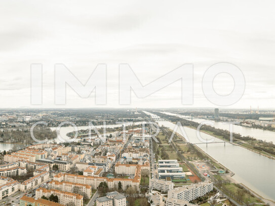 Studio mit Top-Ausblick in Donaunähe