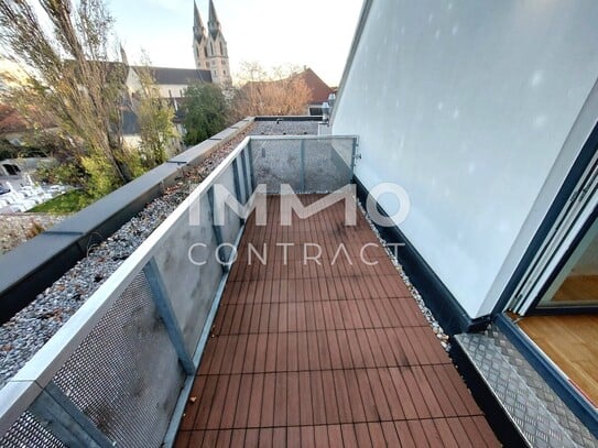 TOP ausgestattete 
Maisonettewohnung mit Terrasse 
im Herzen von Wiener Neustadt