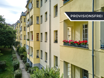 Mit Balkon & Wannenbad: Vermietete 2,5-Zimmerwohnung am Schillerkiez - provisionsfrei