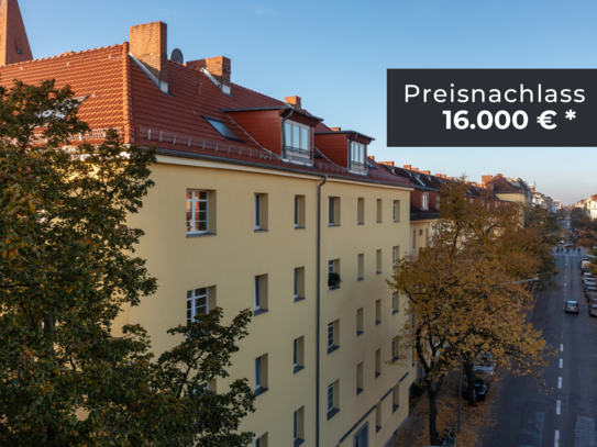 Mit Balkon & Wannenbad: Vermietete 2,5-Zimmerwohnung am Schillerkiez - provisionsfrei