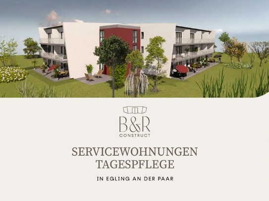 Neubau-Servicewohnungen mit Tagespflege in Egling a. d. Paar!