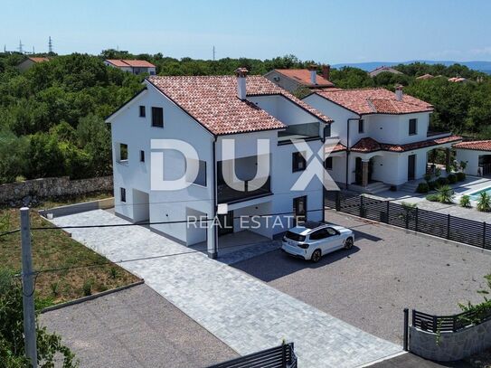 INSEL KRK, RASOPASNO - Einfamilienhaus mit Dachterrasse, Neubau in Meeresnähe!