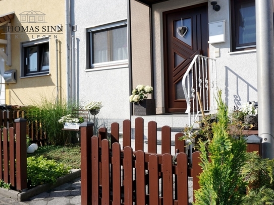 Gepflegtes Reihenmittelhaus mit Garage und großer Terrasse in ruhiger Wohnlage von Abstatt