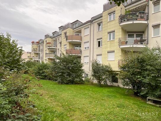 Hübsche Singlewohnung mit Balkon und Tiefgaragenstellplatz in Leipzig-Süd