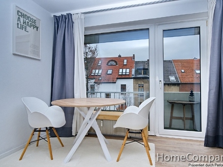 Schönes Apartment mit Balkon in der Nähe des Medienhafens in Düsseldorf Unterbilk
